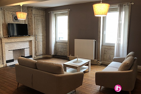 Location de meublé : Appartement 2/6 pers idéal CNPE UFPI PIPA 110m²