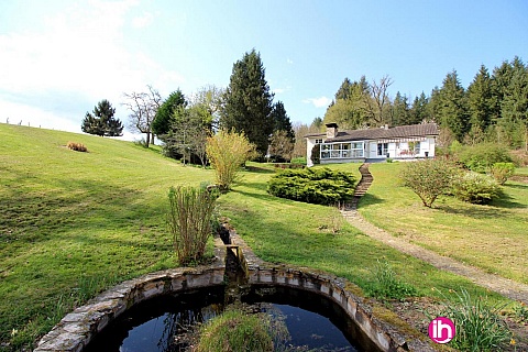 Location de meublé : LIMOGES : Maison au bord d'un étang privé Compreignac