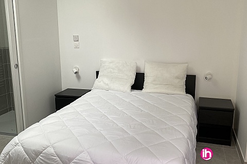 Location pour salarié en déplacement de meublé : BLAYAIS,studio neuf avec terrasse privée, Blaye