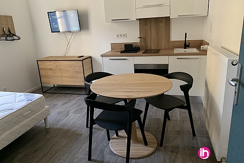 Location pour salarié en déplacement de meublé : THIONVILLE CATTENOM Appartement N° 6 neuf face gare 1 - 2 PERS  (- 15 m2)