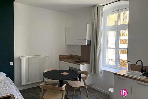 Location pour salarié en déplacement de meublé : THIONVILLE CATTENOM Appartement N° 7 neuf face gare 1 - 2 PERS  (- 15 m2)