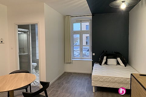 Location pour salarié en déplacement de meublé : THIONVILLE CATTENOM Appartement N° 11 neuf face gare 1 - 2 PERS  (+ 19 m2)