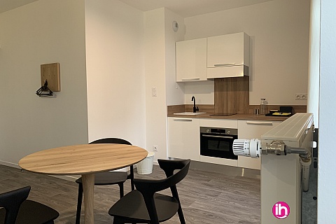 Location de meublé : THIONVILLE CATTENOM Appartement N° 15 neuf face gare 1 - 2 PERS  (+ 15 m2)