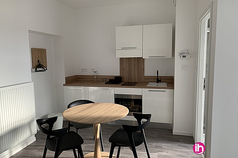 Location de meublé : THIONVILLE CATTENOM Appartement N° 21 neuf face gare 1 - 2 PERS  (+ 19 m2)