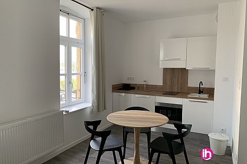 Location pour salarié en déplacement de meublé : THIONVILLE CATTENOM Appartement N° 24 neuf face gare 1 - 2 PERS  (+ 15 m2)