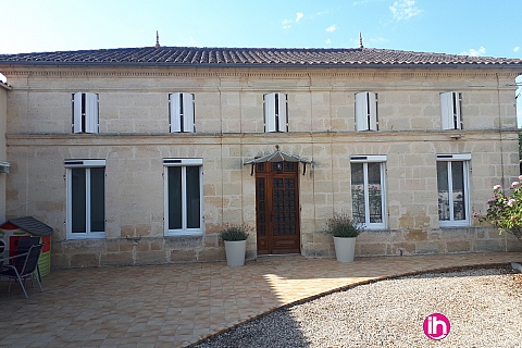 Location de meublé : BLAYAIS,maison 3 chambres, ST GIRONS D'AIGUEVIVES