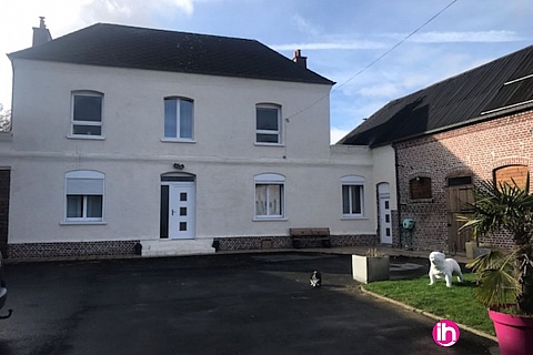 Location de meublé : ARRAS Gîte 1ch secteur Arras/Bapaume/albert