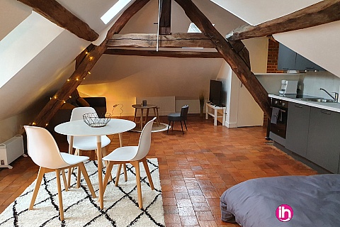Location de meublé : DAMPIERRE-BELLEVILLE Joli studio cosy à BRIARE