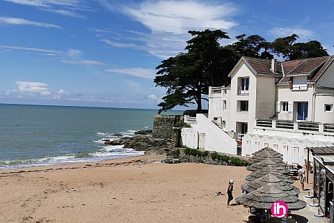 Location de meublé : PORNIC, Appartement F3 "Sur le sable", Pornic