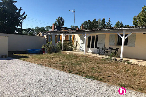 Location de meublé : SAUMUR - FONTEVRAUD - Tres bel appartement "Le gite Spirale" de type T4, Saint Just Sur Dive