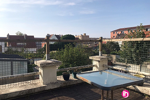 Location de meublé : DUNKERQUE/GRAVELINES APPARTEMENT T2 AVEC TERRASSE ET PARKING DUNKERQUE