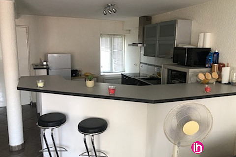 Location de meublé : Duplex centre-ville