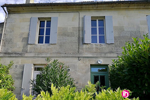 Location de meublé : SAINT - EMILION ,maison 2 chambres vue sur vignobles, SAINT-EMILION