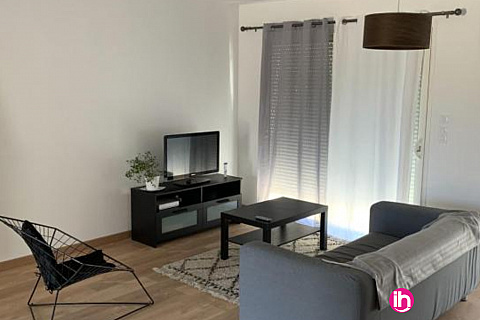 Location pour salarié en déplacement de meublé : BORDEAUX Grande maison neuve 3 chambres SAINT-LOUBES