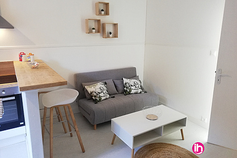 Location de meublé : LIMOGES Appartement T2 RDC