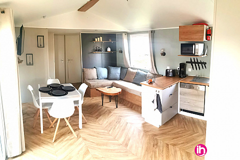 Location de meublé : Mobilhome 6/8 pers à 5 mins voie express lorient brest