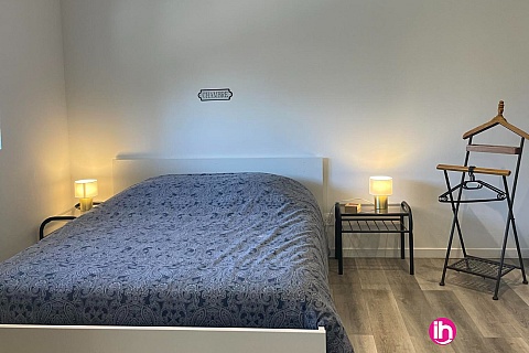 Location pour salarié en déplacement de meublé : LORRIS STUDIO tout équipé avec clim SPA et salle muscu N°1