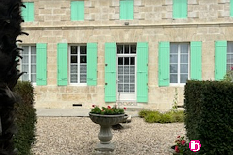 Location de meublé : BLAYE ,belle maison rénovée 3 chs, SEMILLAC