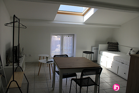 Location de meublé : PIERRELATTE - BAGNOLS/CEZE Petit Studio entièrement rénové, Codolet