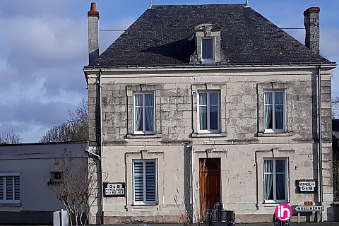 Location de meublé : SAUMUR : maison 5 personnes - 4 chambres, Vernantes