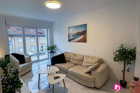 Location de meublé : Cattenom thionville appartement neuf 6 personnes