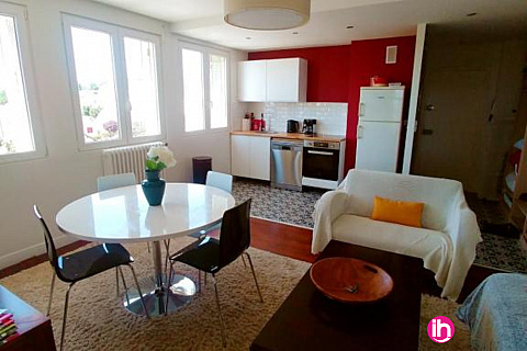 Location de meublé : P 213 - LA LOUPE : Appartement - rue des hortensias - 2 chbr - Nogent Le Rotrou