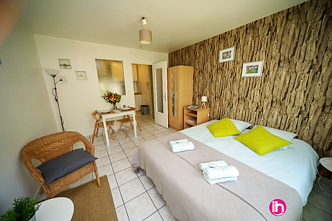 Location de meublé : LE HAVRE : appartement 2 personnes - 1 chambre, Le Havre