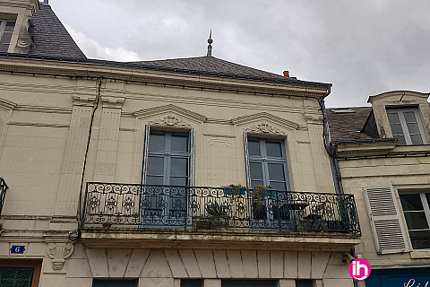 Location de meublé : TOURS : appartement 4 personnes - 2 chambres, Chinon