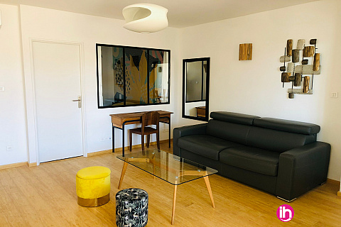 Location pour salarié en déplacement de meublé : SÈTE : appartement 4 personnes - 1 chambre, Sète