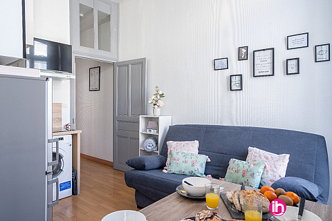 Location pour salarié en déplacement de meublé : BLOIS : appartement 2 personnes - 1 chambre, Blois