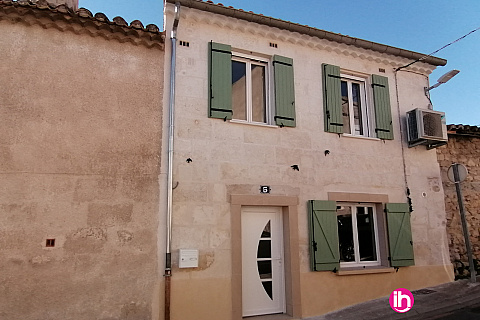 Location pour salarié en déplacement de meublé : NIMES maison 2 chambres ,JONQUIERES