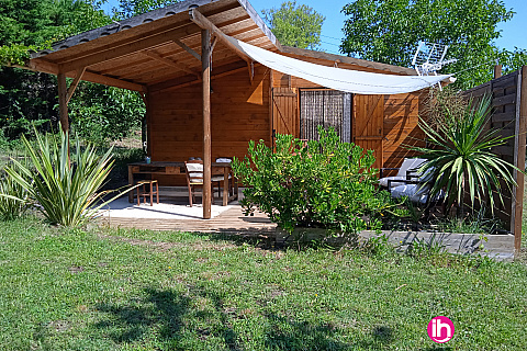 Location de meublé : CRUAS / TRICASTIN spacieux chalet 1 personne - 1 chambre, Le Teil