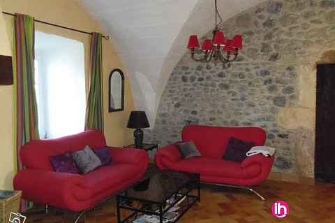 Location de meublé : CRUAS : appartement 4 personnes - 2 chambres, Baix