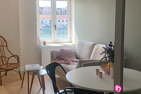 Location de meublé : LYON 2E ARRONDISSEMENT : appartement 4 personnes - 2 chambres, La Mulatière