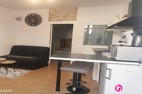 Location de meublé : CRUAS 20 min  :  appartement 2 personnes - 1 chambre, Chomérac