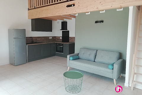 Location de meublé : CRUAS/TRICATIN 20 min : appartement neuf, parking, jardin & terrasse 3 personnes - 3 chambres, Viviers