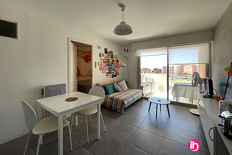 Location pour salarié en déplacement de meublé : SÈTE : appartement 2 personnes - 1 chambre, Sète