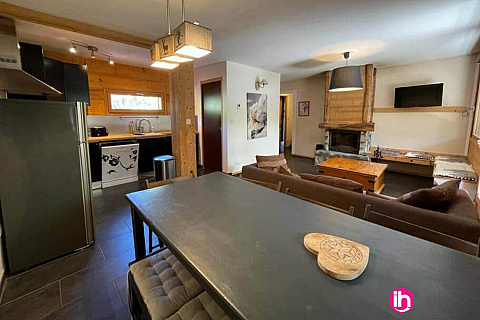 Location de meublé : HUEZ : appartement 6 personnes - 4 chambres, Chantelouve