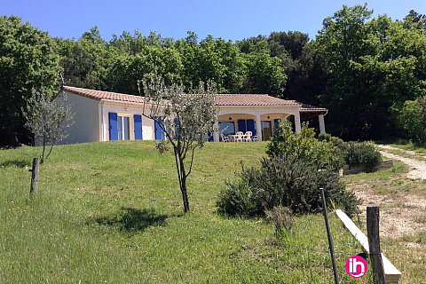 Location de meublé : Cruas/Tricastin- Villa spacieuse 7 personnes au calme, accès handicapé - 3 chambres, Viviers