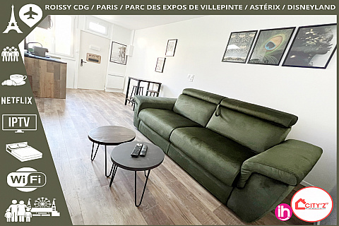 Location de meublé : GOUSSAINVILLE : studio 2 personnes, Goussainville