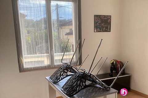 Location de meublé : CRUAS : appartement 1 personne avec parking - 1 chambre, Le Teil