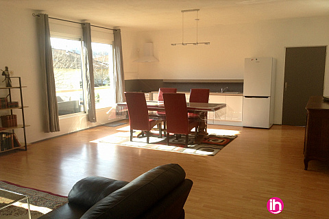 Location pour salarié en déplacement de meublé : CRUAS : spacieux appartement 2 personnes - 2 chambres, Le Teil