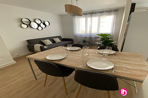 Location de meublé : GRENOBLE : appartement 5 personnes - 3 chambres, Grenoble