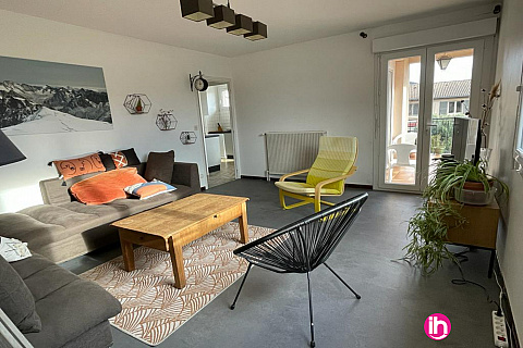 Location de meublé : VALENCE : maison 5 personnes - 3 chambres, Livron-sur-Drôme