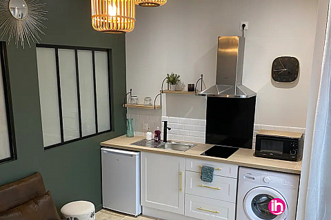 Location de meublé : MARTILLAC, magnifique appartement 1ch ,LA BREDE