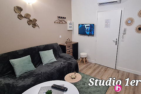Location pour salarié en déplacement de meublé : Vals les Bains Studio