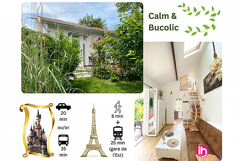 Location de meublé : SERRIS : maison 4 personnes - 1 chambre, Pomponne