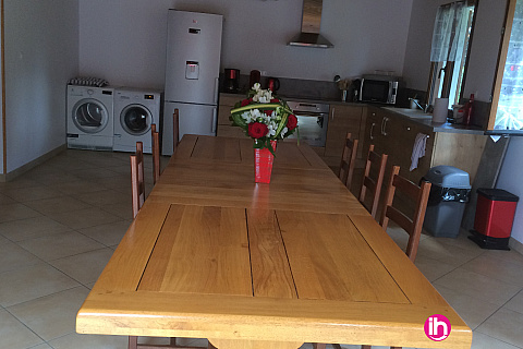 Location de meublé : CHARAVINES : maison 5 personnes - 4 chambres, Apprieu