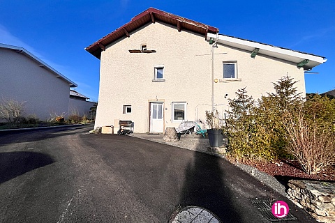 Location pour salarié en déplacement de meublé : SAINT-VULBAS : maison 3 personnes - 3 chambres, Saint-Vulbas Le Bugiste
