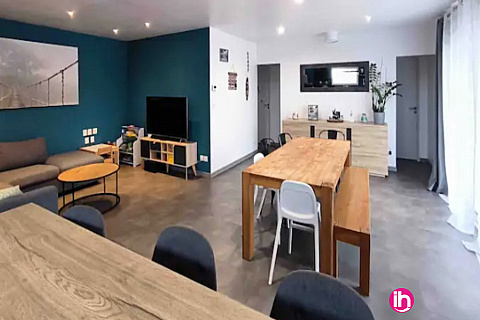 Location de meublé : VALENCE : maison 5 pers - 4 chbres,jardin- Beauregard-Baret